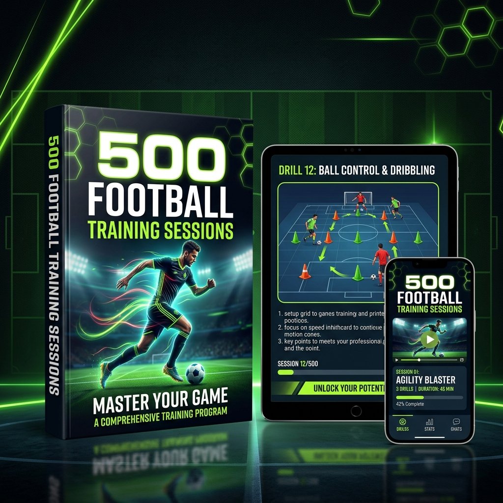 500 Sessions of Soccer Training - Material Digital
