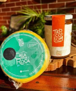 Kit Lampião & Maria Bonita – Queijo Meia Cura Troço Bom + Doce de Leite Troço Bom